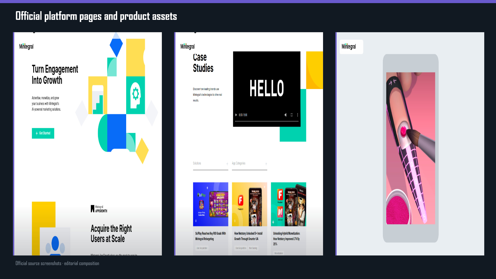 Three real product scenarios
